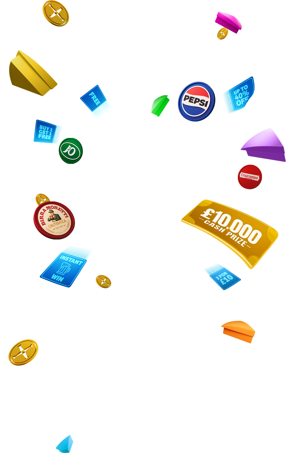 Prizes, Tokens and Wedges