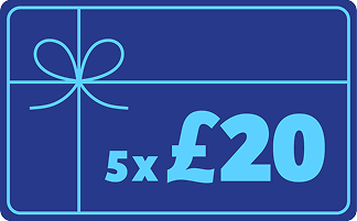 5x £20 Gift Card