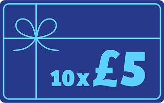 10x £5 Gift Card